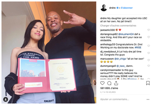 Illustration for article titled Dr. Dre Didn't Commit a Crime to Get His Daughter Into USC, But He Did Donate $70 Million